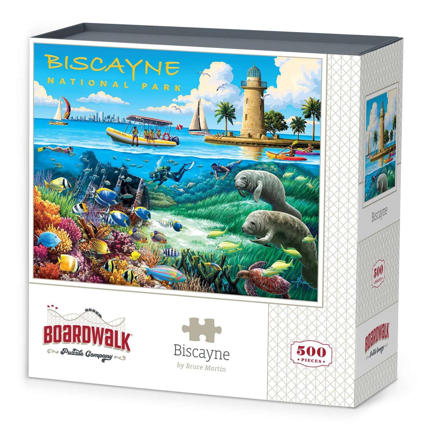 Biscayne National Park 500 Piece Jigsaw Puzzle Boardwalk