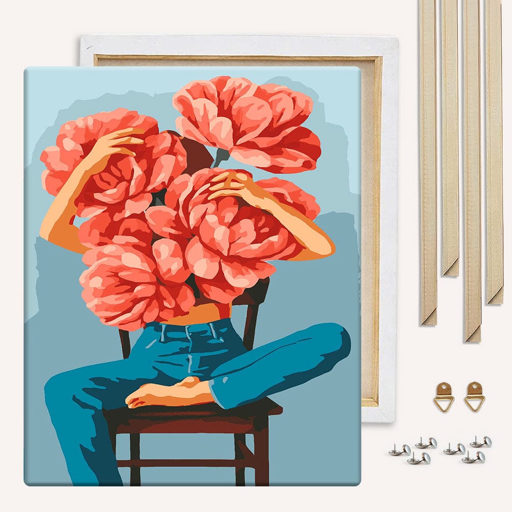 Blooming Thoughts - Paint By Numbers Kit