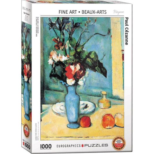 Blue Vase by Paul Cezanne 1000 Piece Jigsaw Puzzle Eurographics