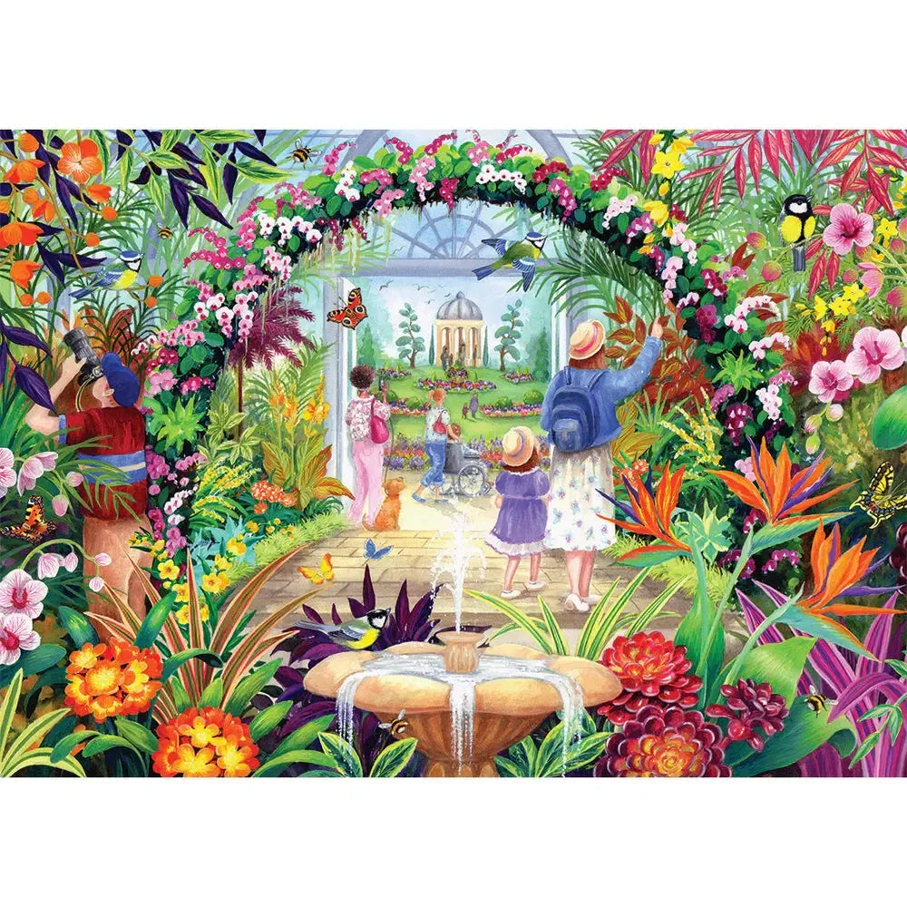 Botanical Blooms 1000 Piece Jigsaw Puzzle Gibsons