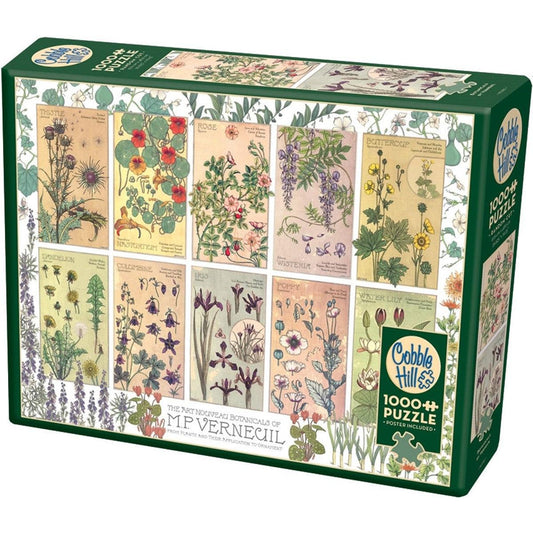 Botanicals by Verneuil 1000 Piece Jigsaw Puzzle Cobble Hill Puzzle Merchant