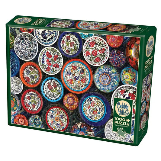 Bowls 1000 Piece Jigsaw Puzzle Cobble Hill