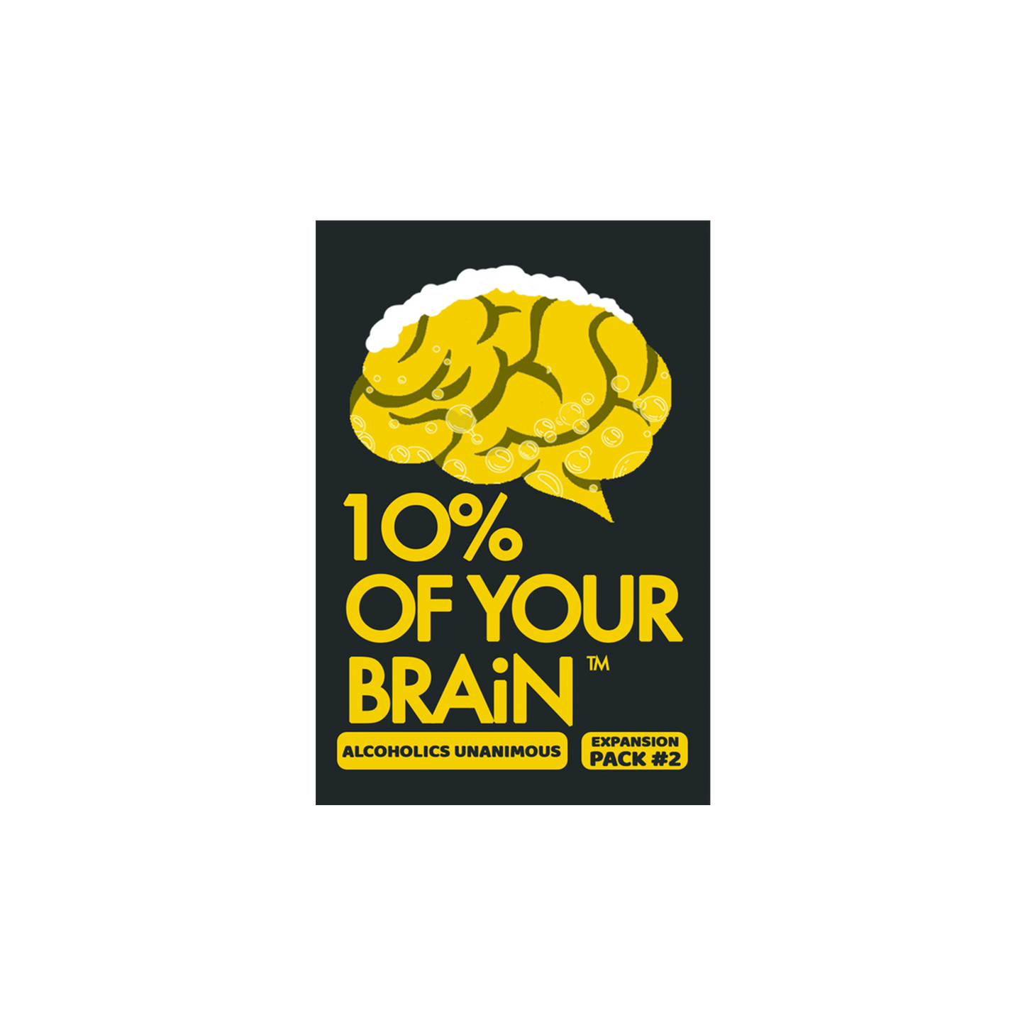 10% of Your Brain Alcoholics Unanimous Expansion 2 F-Life Games