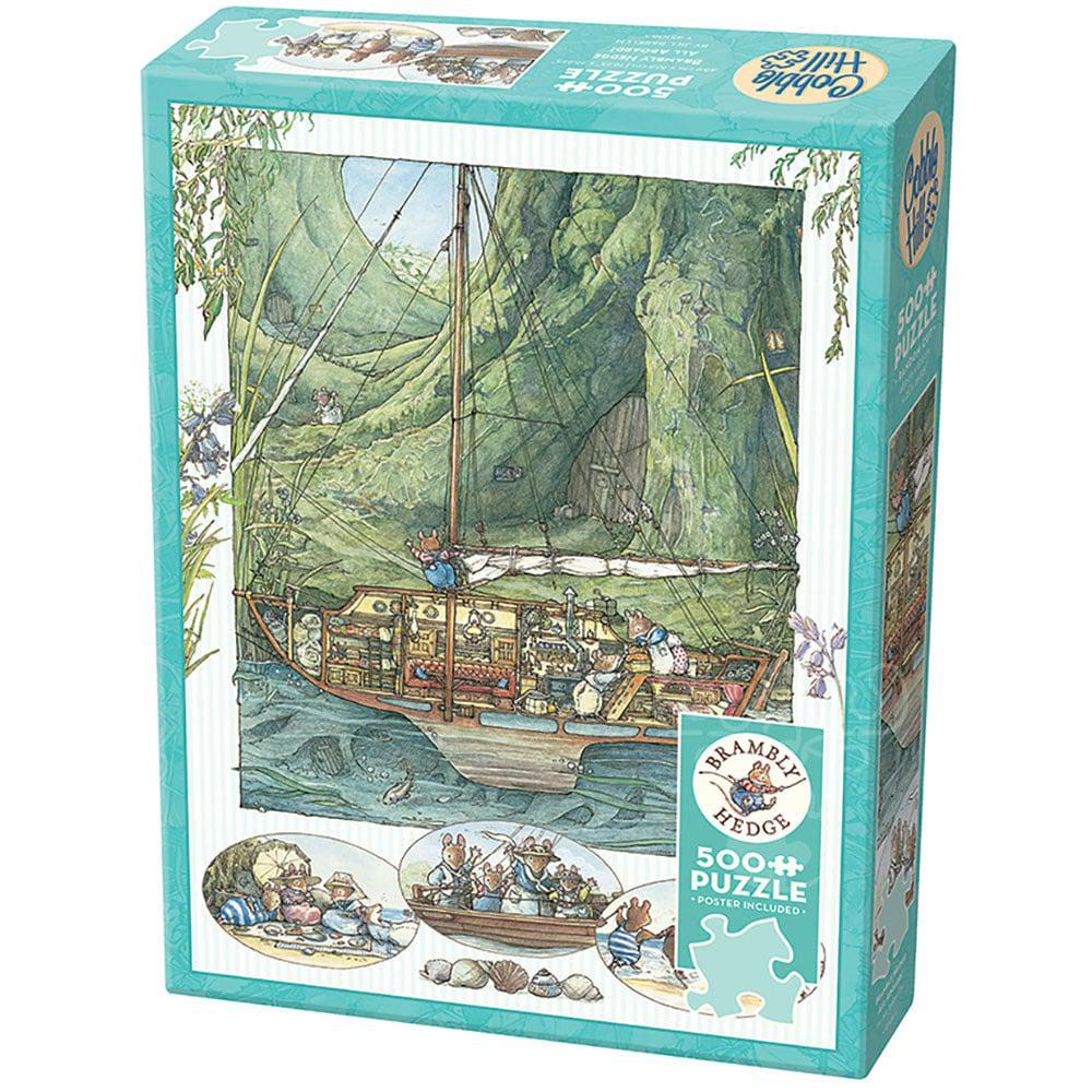 Brambly Hedge All Aboard! 500 Piece Jigsaw Puzzle Cobble Hill Puzzle Merchant