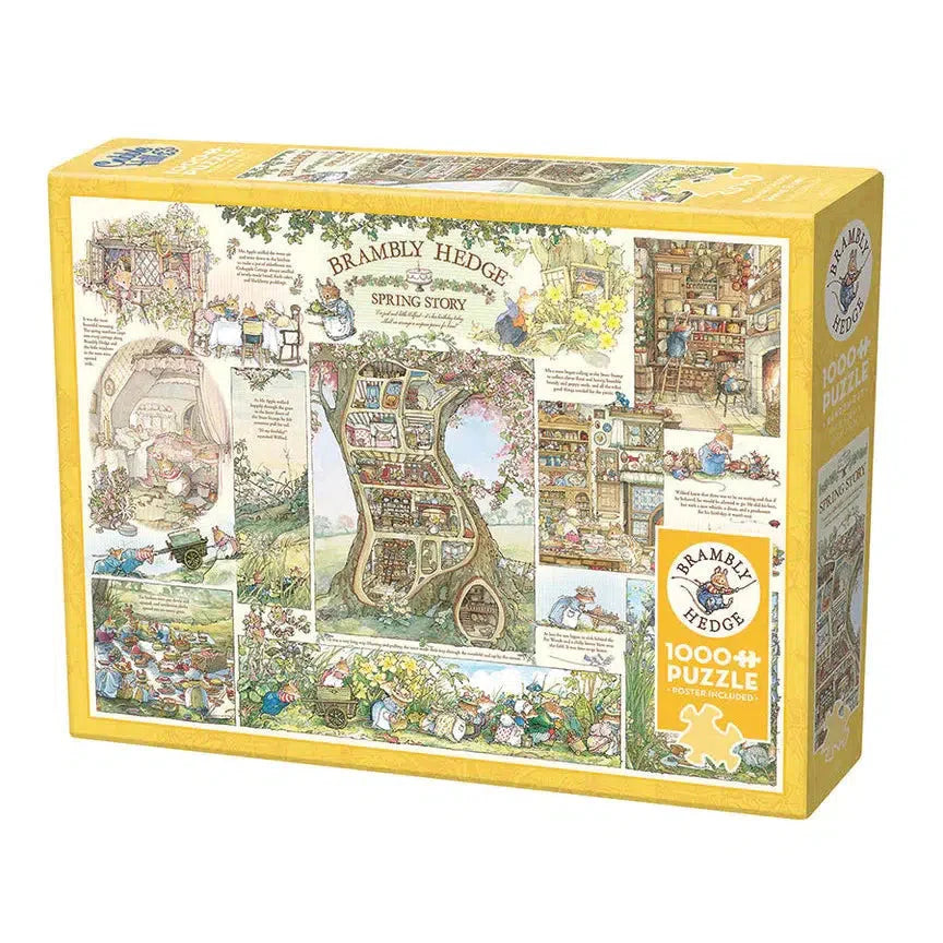 Brambly Hedge Spring Story 1000 Piece Jigsaw Puzzle Cobble Hill Puzzle Merchant