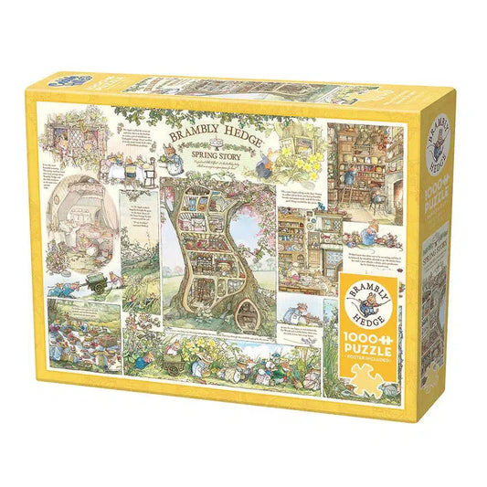 Brambly Hedge Spring Story 1000 Piece Jigsaw Puzzle Cobble Hill Puzzle Merchant