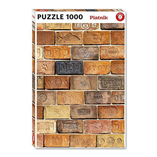 Bricks 1000 Piece Jigsaw Puzzle Piatnik