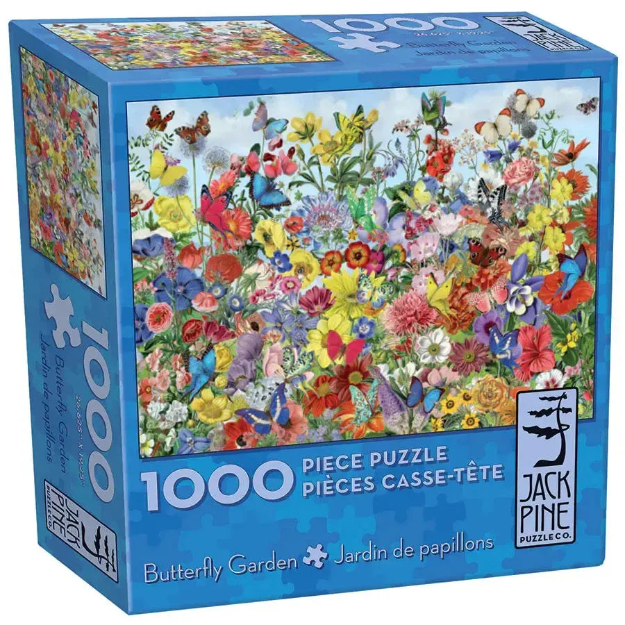 Butterfly Garden 1000 Piece Jigsaw Puzzle Jack Pine