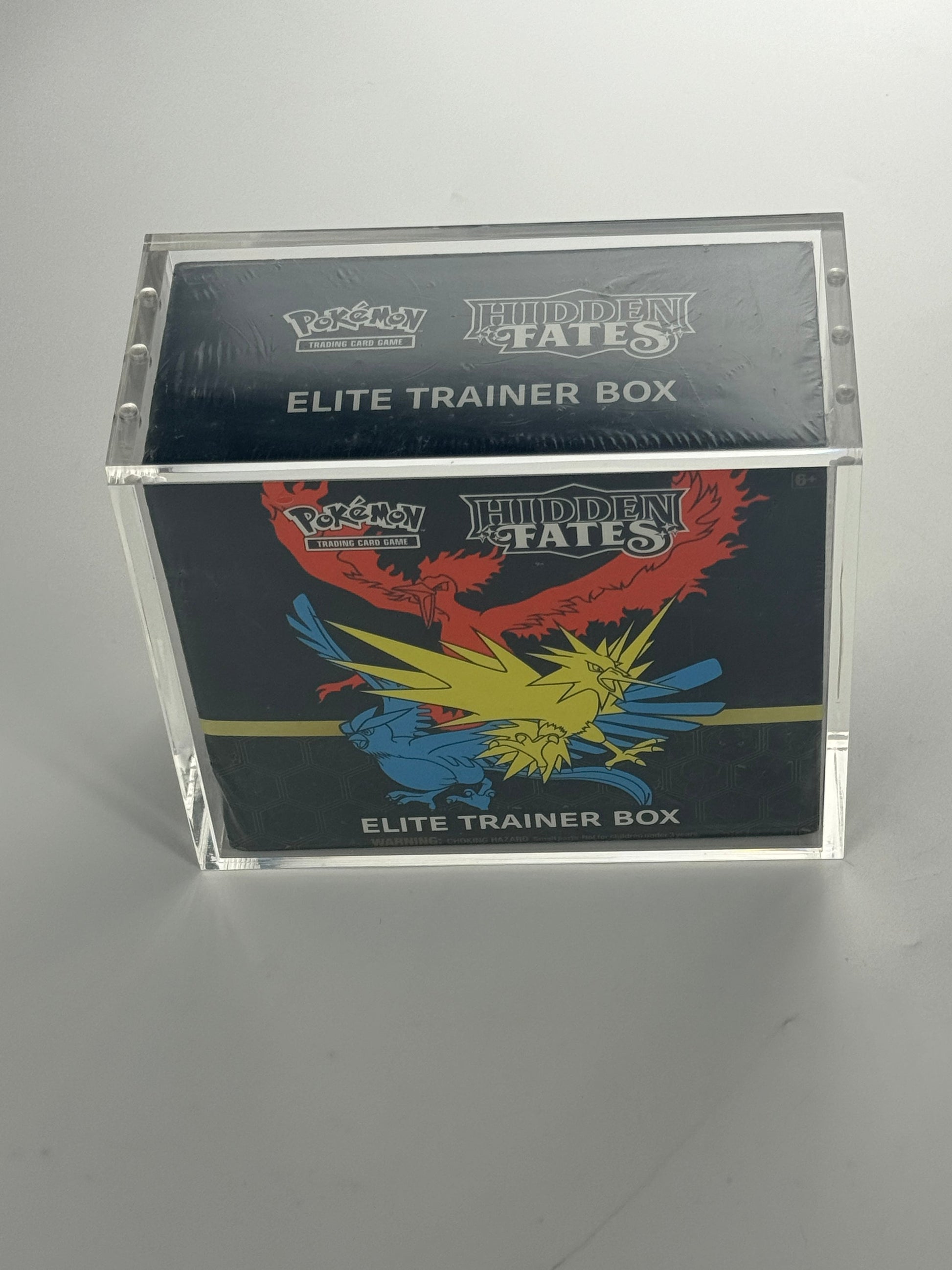Premium Pokémon Elite Trainer Box Protective Display Acrylic Case Version 2 Spoils and Loot