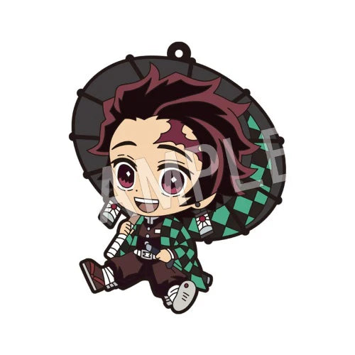 DEMON SLAYER PETANKO TRADING RUBBER STRAP UMBRELLA VERSION Anime Pop