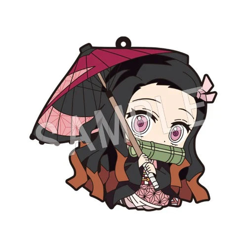 DEMON SLAYER PETANKO TRADING RUBBER STRAP UMBRELLA VERSION Anime Pop