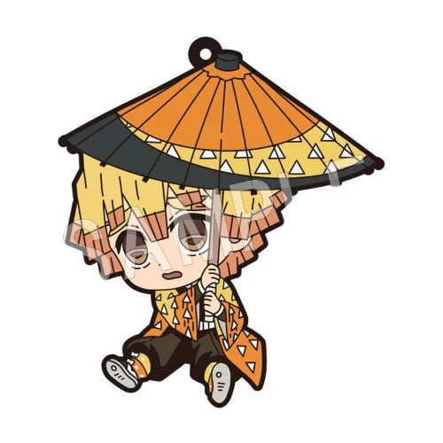 DEMON SLAYER PETANKO TRADING RUBBER STRAP UMBRELLA VERSION Anime Pop