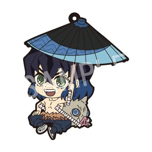 DEMON SLAYER PETANKO TRADING RUBBER STRAP UMBRELLA VERSION Anime Pop