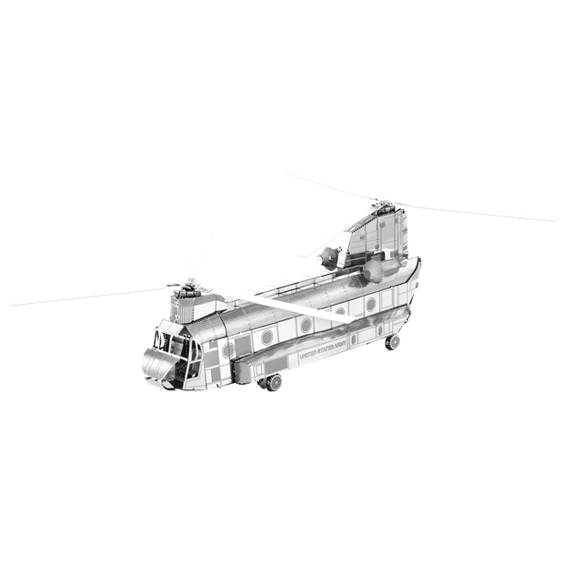 CH-47 Chinook 3D Steel Model Kit Metal Earth Puzzle Merchant
