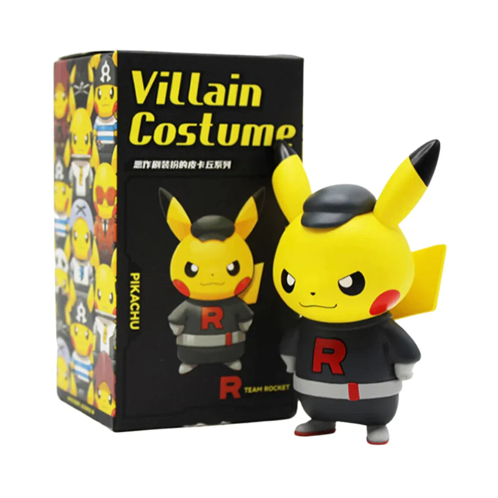 Pokemon Pikachu Villain Costume Series Figurine (Random) Spoils and Loot