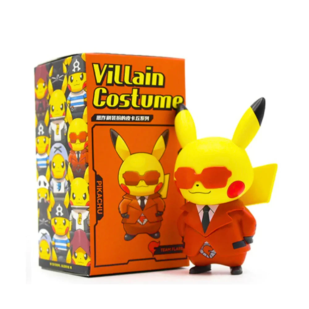 Pokemon Pikachu Villain Costume Series Figurine (Random) Spoils and Loot
