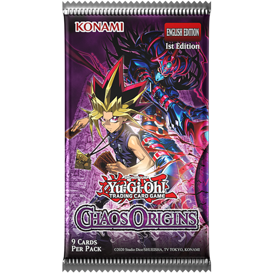 Yu-Gi-Oh! TCG Chaos Origins Booster Pack (1st Edition) Super Anime Store