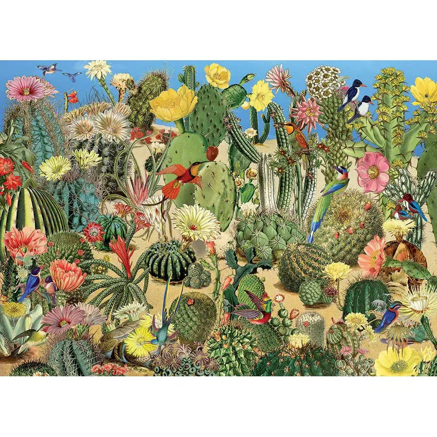Cactus Garden 1000 Piece Jigsaw Puzzle Cobble Hill
