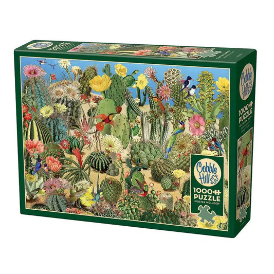 Cactus Garden 1000 Piece Jigsaw Puzzle Cobble Hill Puzzle Merchant