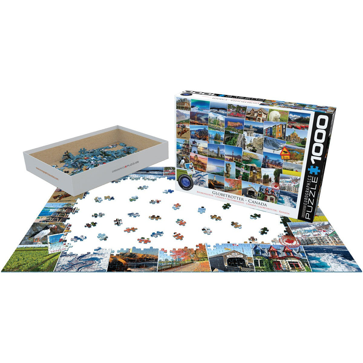 Canada Globetrotter 1000 Piece Jigsaw Puzzle Eurographics