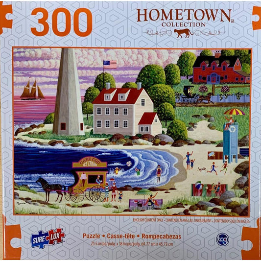 Cape Cod Beach Party Hometown Collection 300 Piece Jigsaw Puzzle Sure Lox