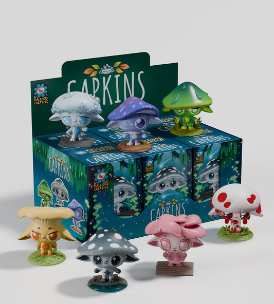 Kaleidos Creative: Capkins Series 2 Blind Box Ralphie's Funhouse
