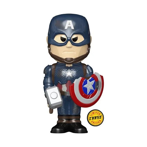 Avengers: Endgame Captain America Vinyl Funko Soda Figure - Entertainment Earth Exclusive Moliner Games