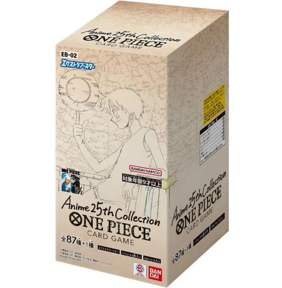(Japanese) One Piece TCG: Anime 25th Collection EB-02 Booster Box Spoils and Loot
