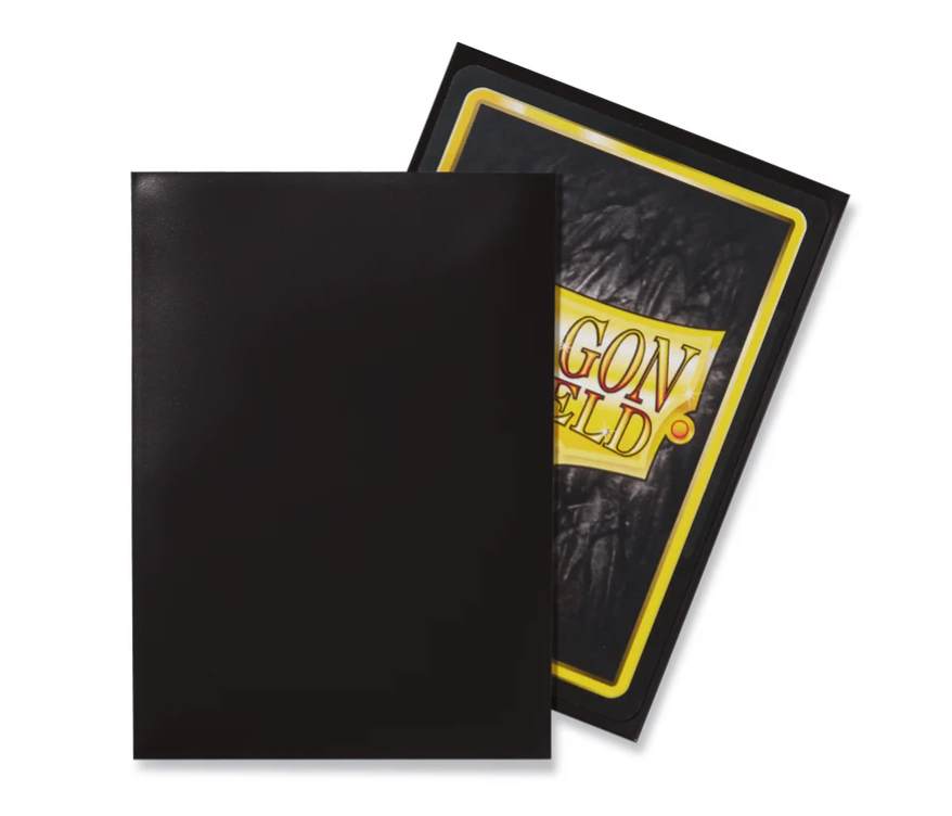 Dragon Shield Card Sleeves (100) Black (Classic) Spoils and Loot