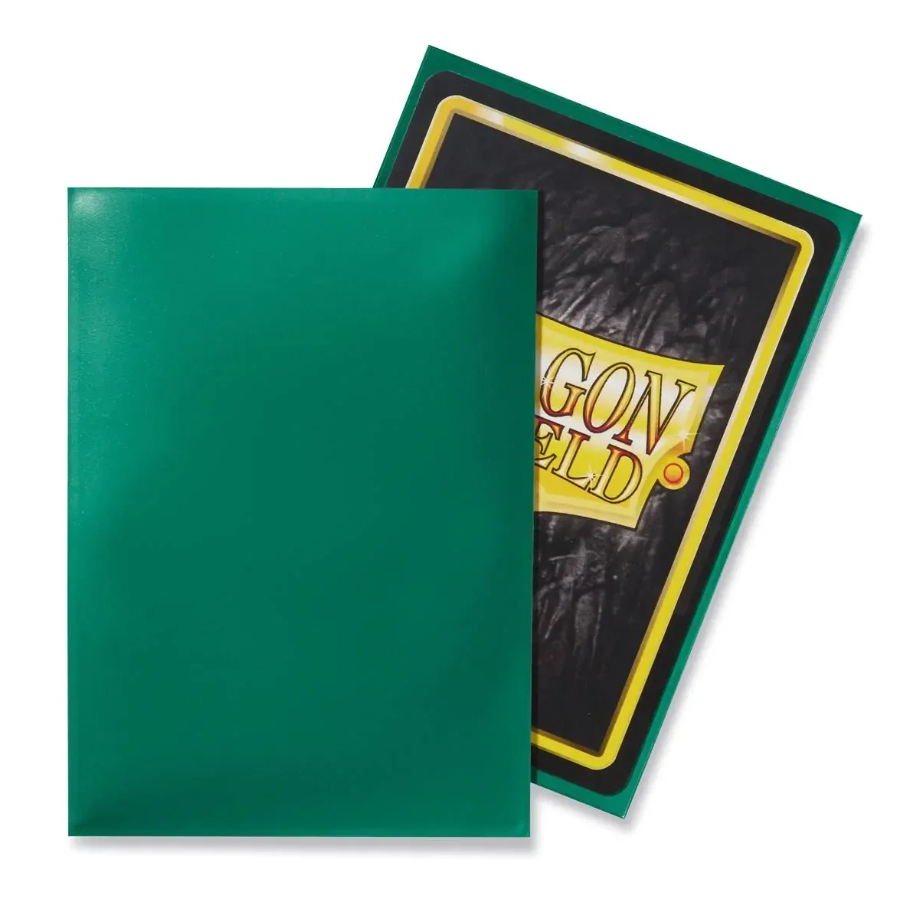 Dragon Shield Card Sleeves (100) Green (Classic) Spoils and Loot