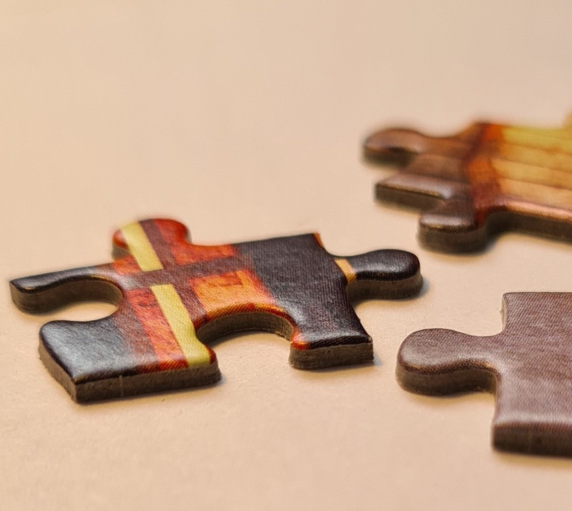 500 Piece Jigsaw Puzzle, Tea Time, Classic interior, old fashioned furniture, oil lamp, beautiful vase, Adult Puzzles, Castorland B-53070 Bridge Toys - Premium Jigsaw Puzzles