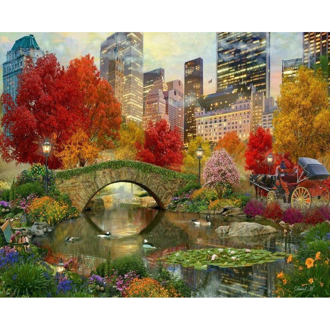 Central Park Paradise 1000 Piece Jigsaw Puzzle Springbok