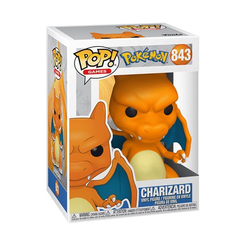 Pokemon Funko Pop! Charizard Vinyl Figure #843 Moliner Games