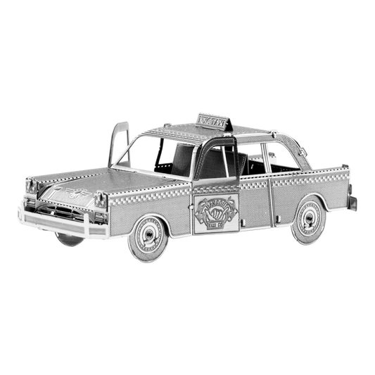 Checker Cab 3D Steel Model Kit Metal Earth Puzzle Merchant