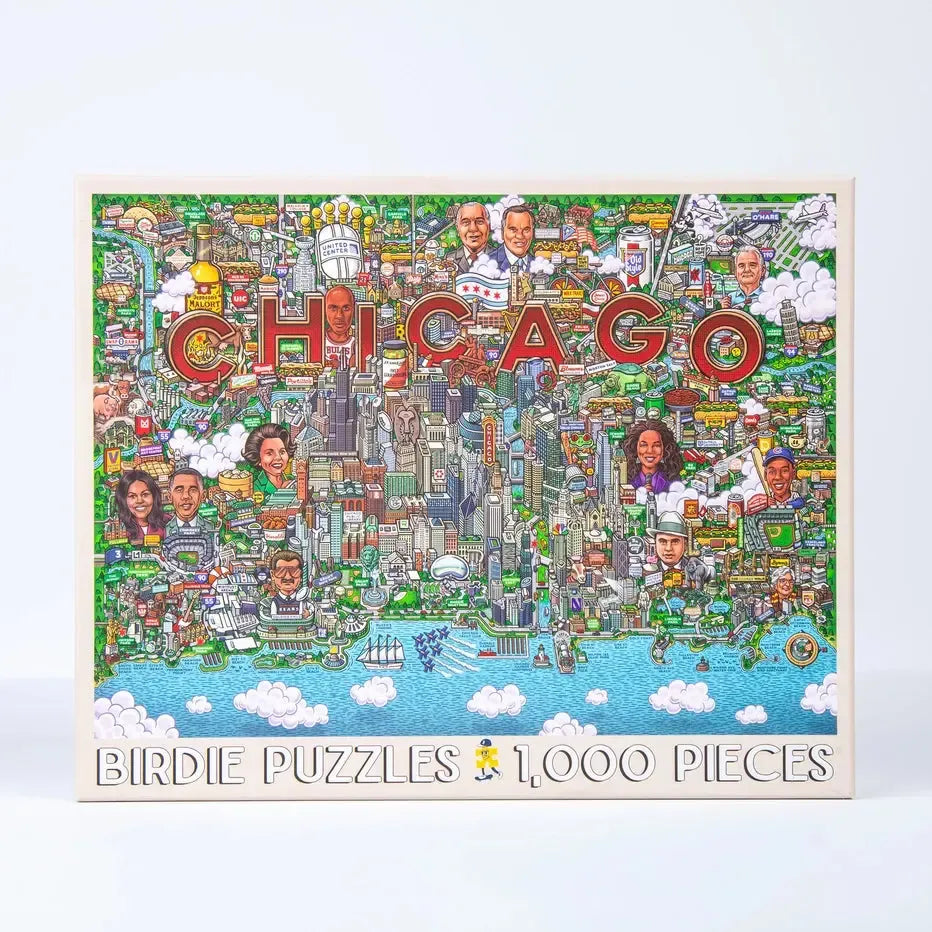 Chicago 1000 Piece Jigsaw Puzzle Birdie