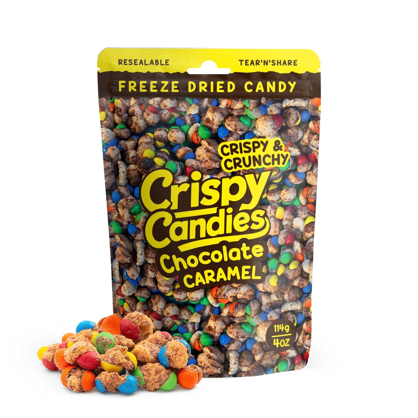Crispy Candies - Chocolate Caramel Freeze Dried Candy 114g Super Anime Store