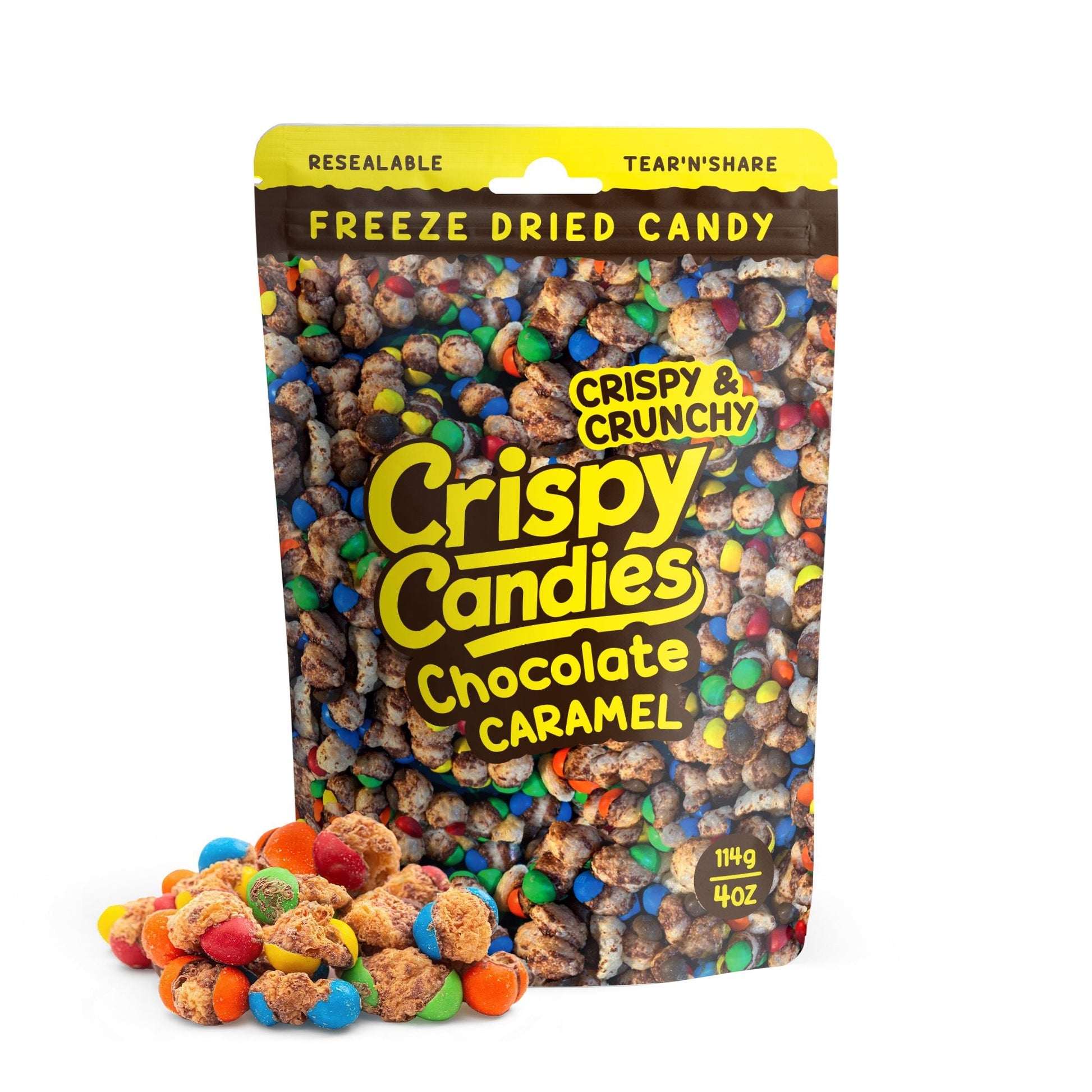 Crispy Candies - Chocolate Caramel Freeze Dried Candy 114g Super Anime Store