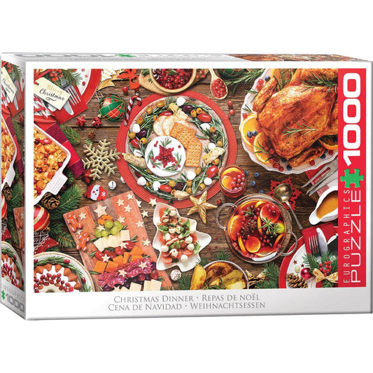 Christmas Dinner 1000 Piece Jigsaw Puzzle Eurographics Puzzle Merchant