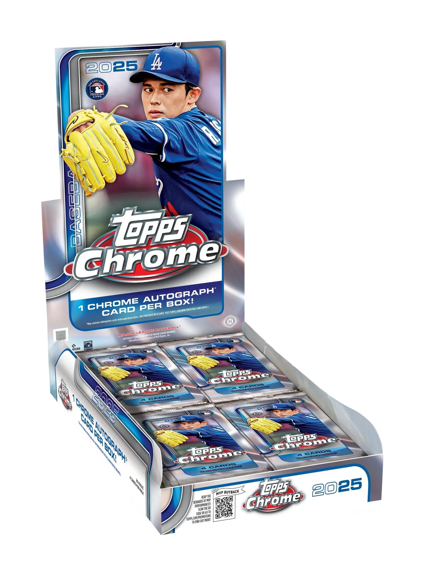 2025 Topps Chrome Baseball - Hobby Box Trading Card World