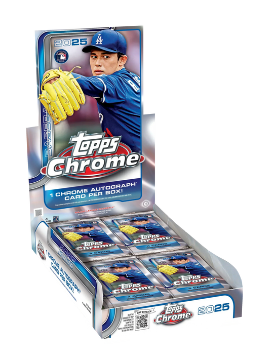 2025 Topps Chrome Baseball - Hobby Box Trading Card World