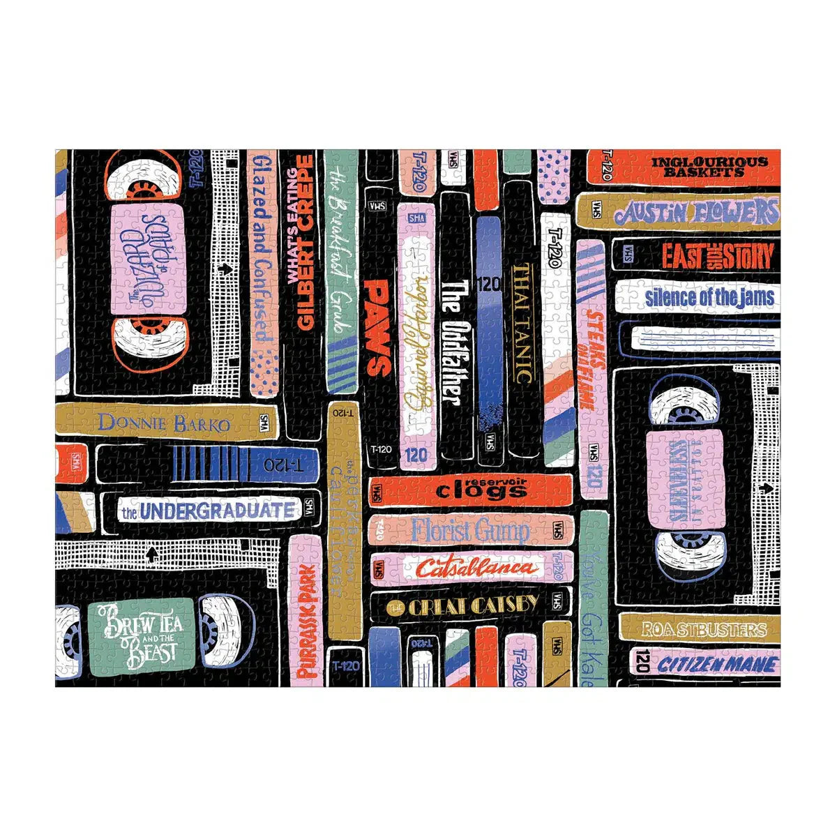 Classic Rewind 1000 Piece Jigsaw Puzzle Galison