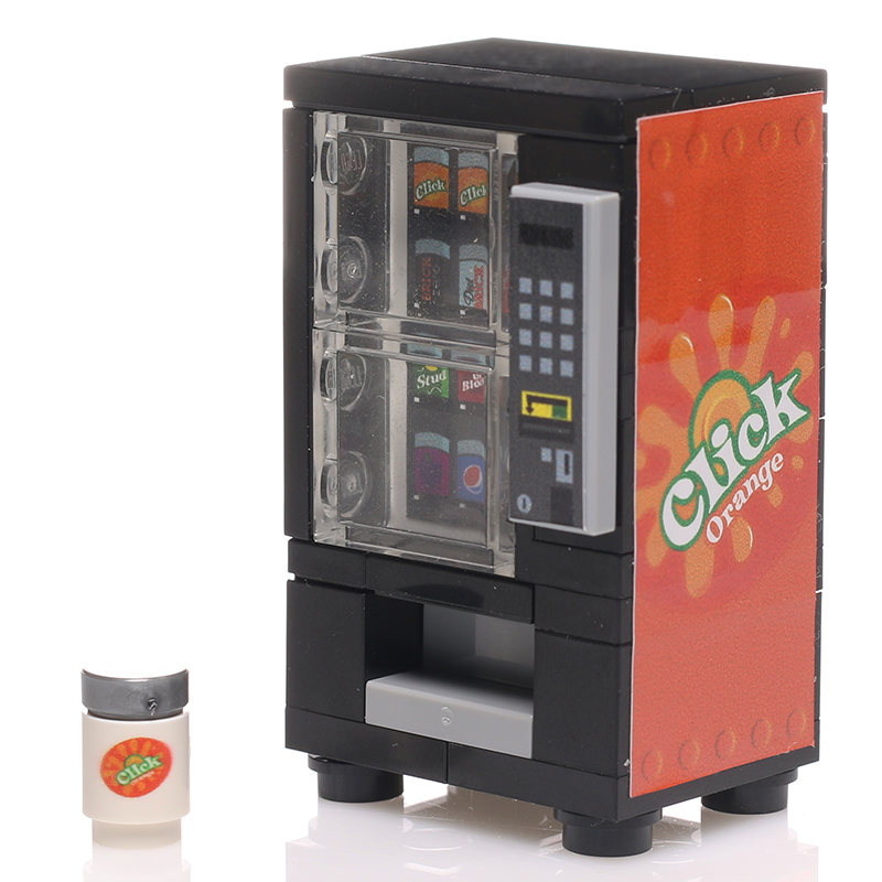 Orange Click - B3 Customs Soda Vending Machine B3 Customs