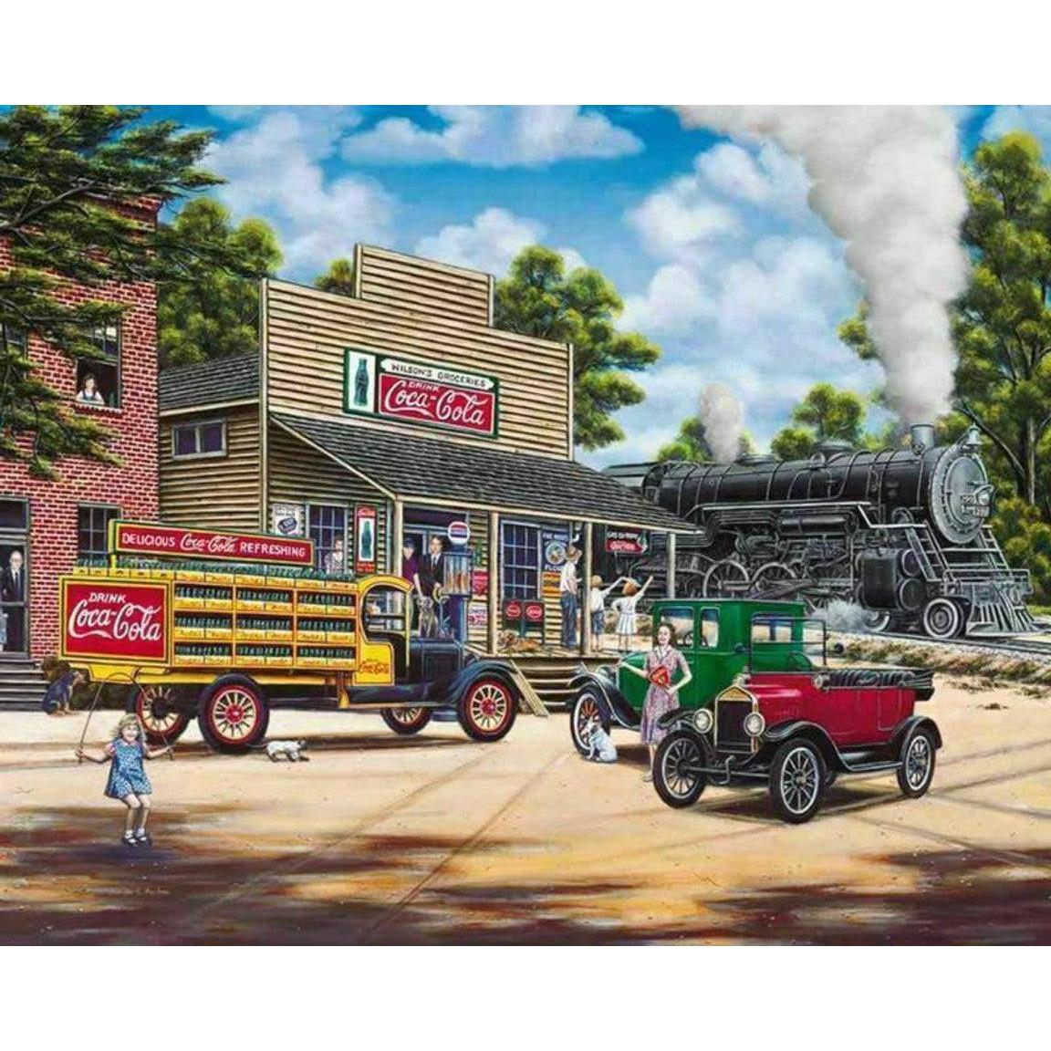 Coca-Cola All Aboard 1000 Piece Jigsaw Puzzle Springbok