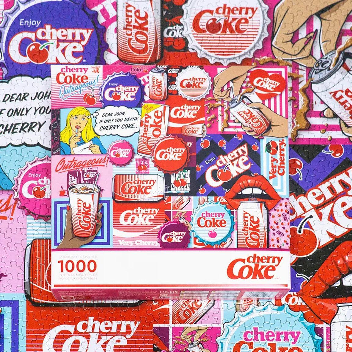 Coca-Cola Very Cherry Coke 1000 Piece Jigsaw Puzzle Springbok