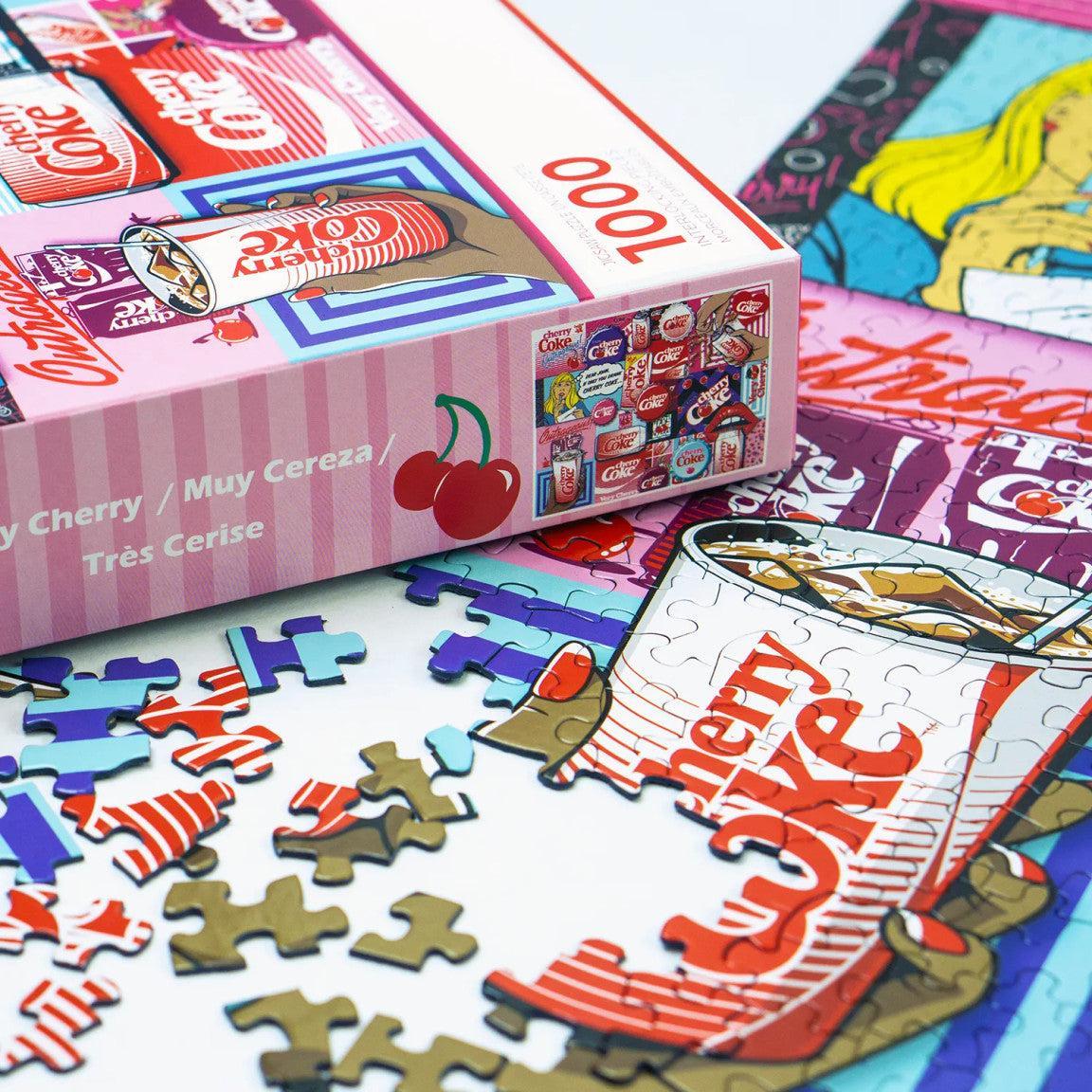 Coca-Cola Very Cherry Coke 1000 Piece Jigsaw Puzzle Springbok