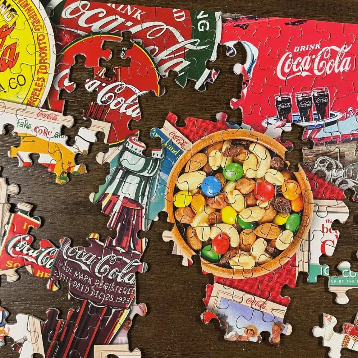 Collector's Table Coca-Cola 500 Piece Jigsaw Puzzle Springbok