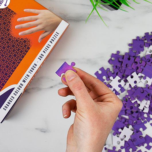 Color Changing 300 Piece Jigsaw Puzzle Gift Republic