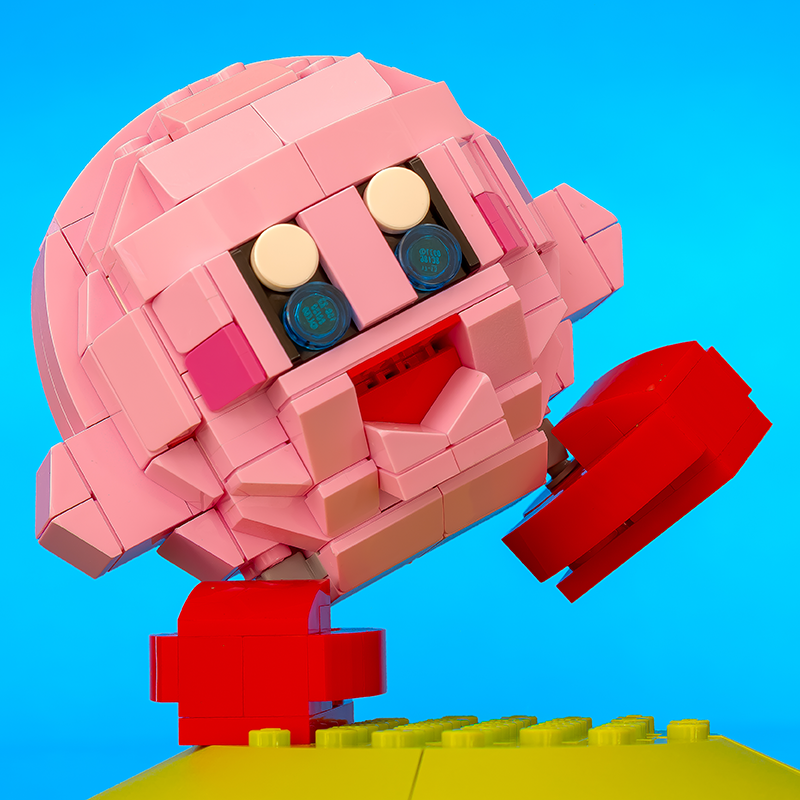 Kirby - Custom MOC made using LEGO parts B3 Customs