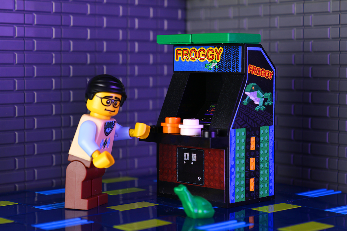 Froggy Arcade Machine B3 Customs