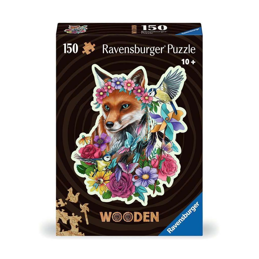 Colorful Fox 150 Piece Wood Jigsaw Puzzle Ravensburger